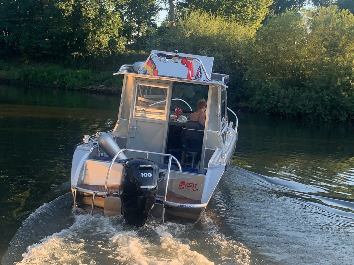 Lorsby Ranger großes Aluminium Sportboot