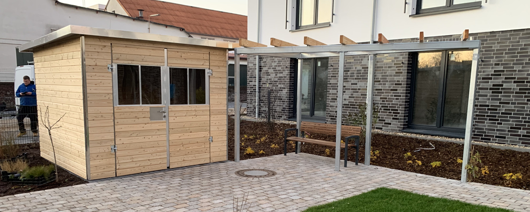 Gartenhaus von Vorne