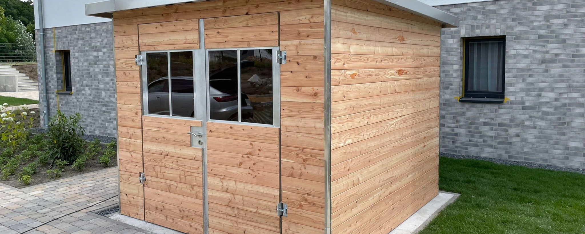 Gartenhaus von Vorne